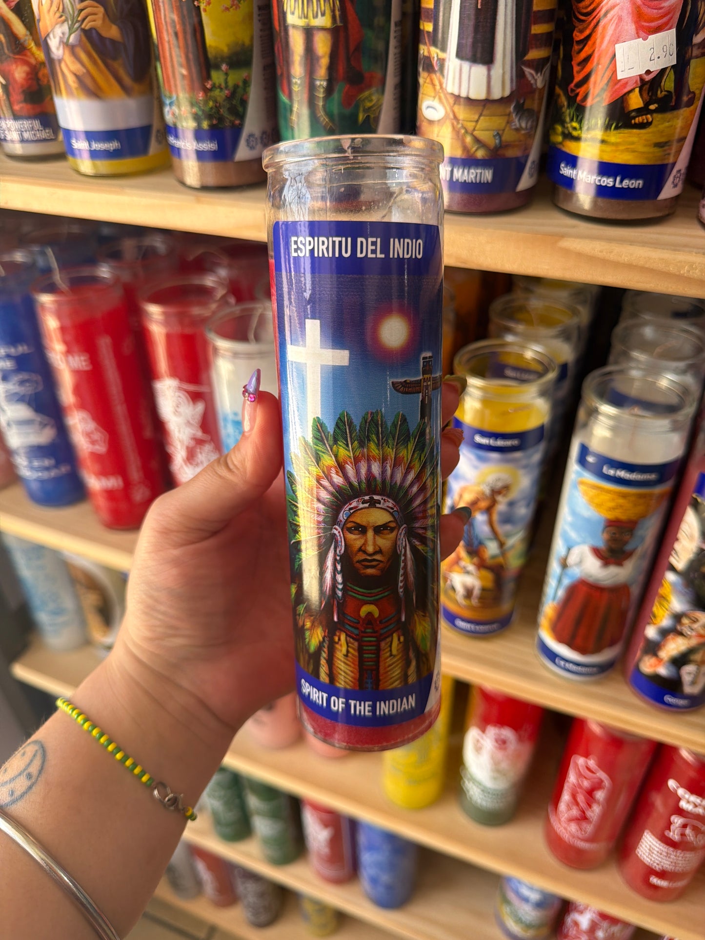 Vela espiritu del indio