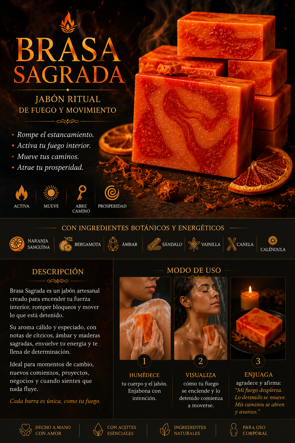 Jabón Braza Sagrada