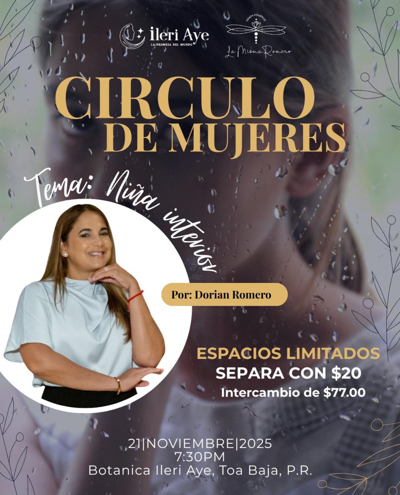 Círculo de mujeres reservacion 1/2