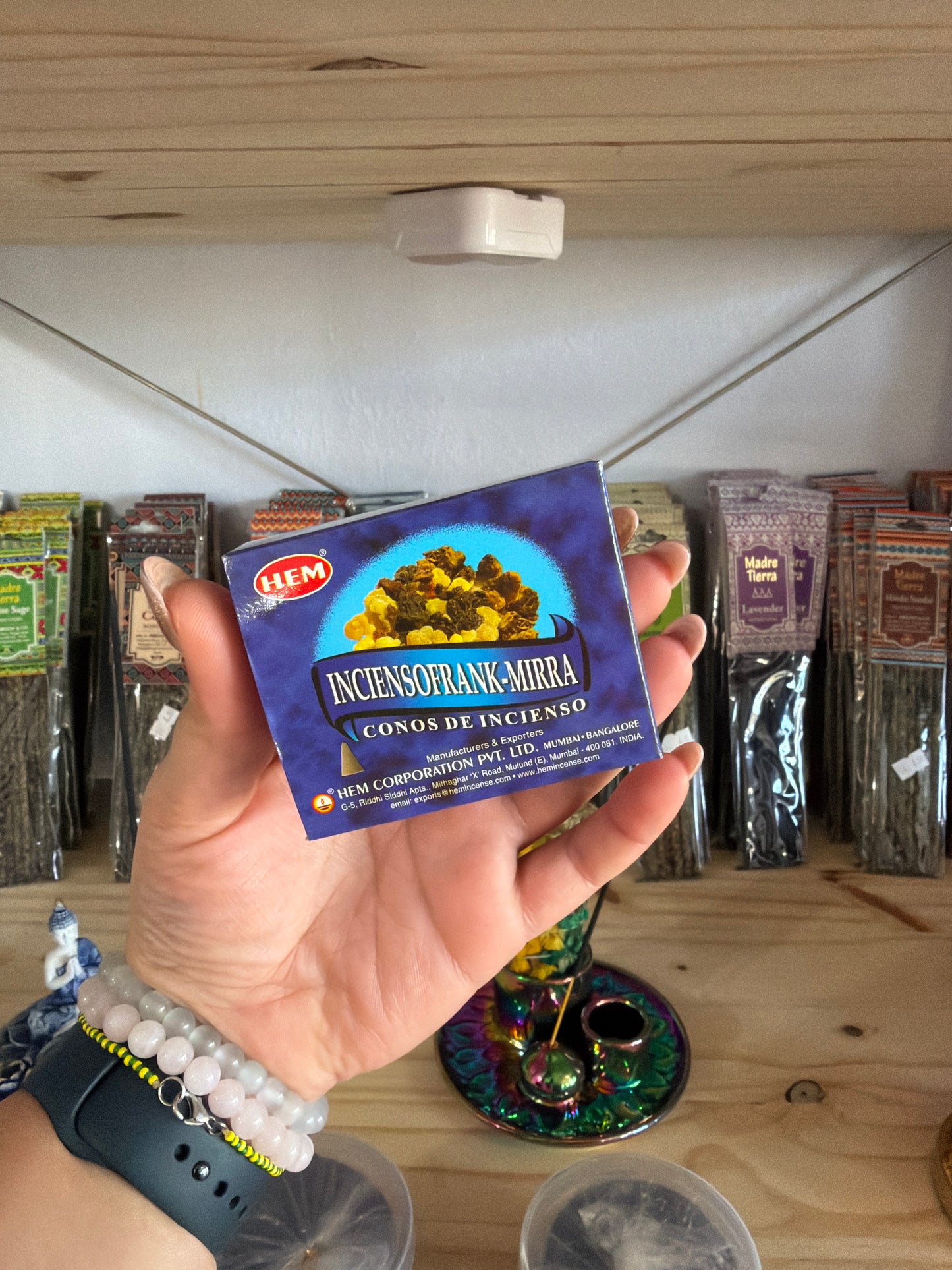 Incienso cono | frankincense-myrrh