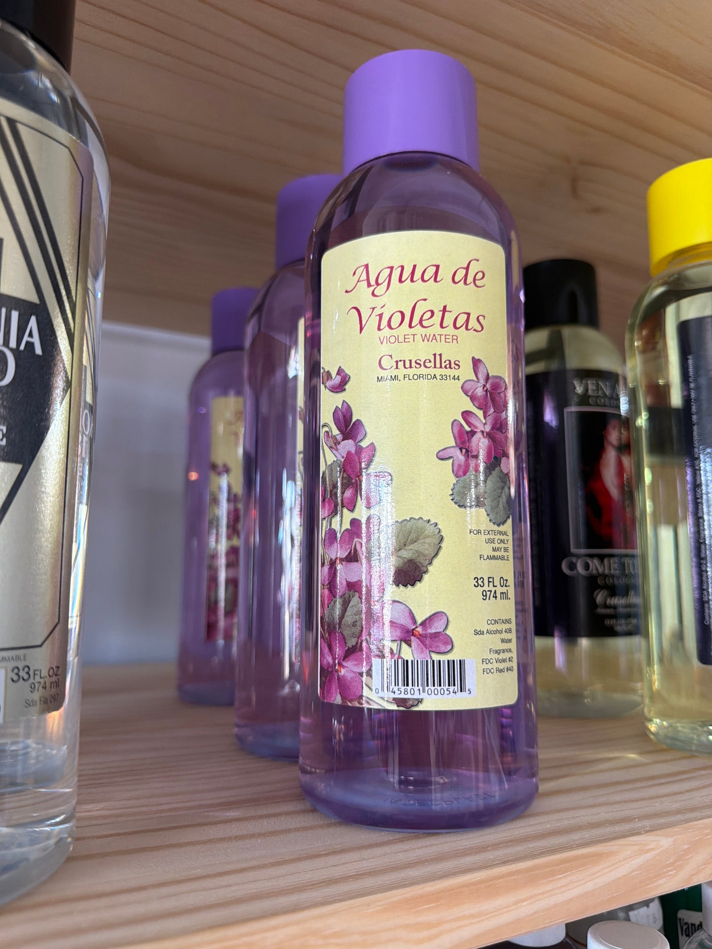 agua de violetas 33 oz