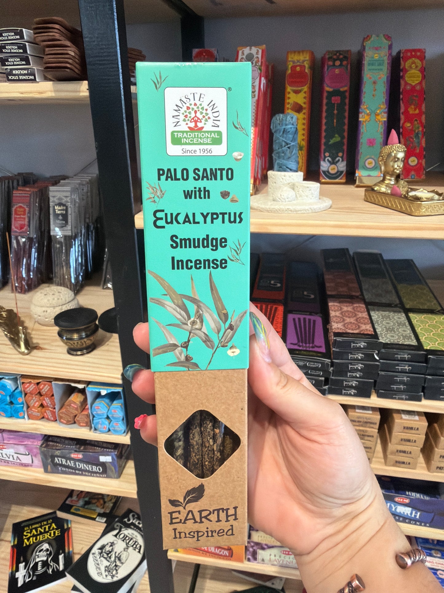 Incienso namaste Varilla | eucalipto con palo santo
