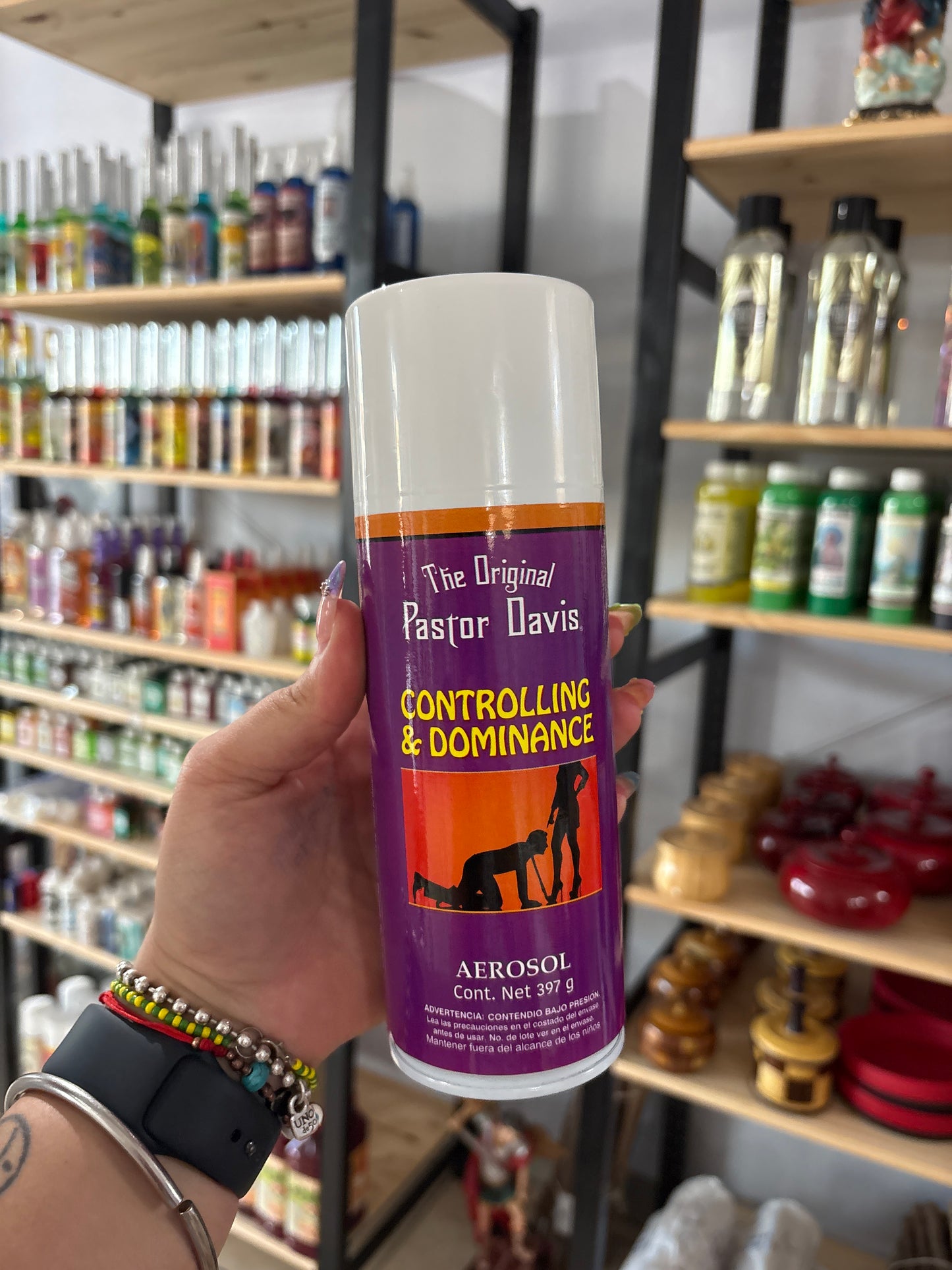 Spray | control y dominio