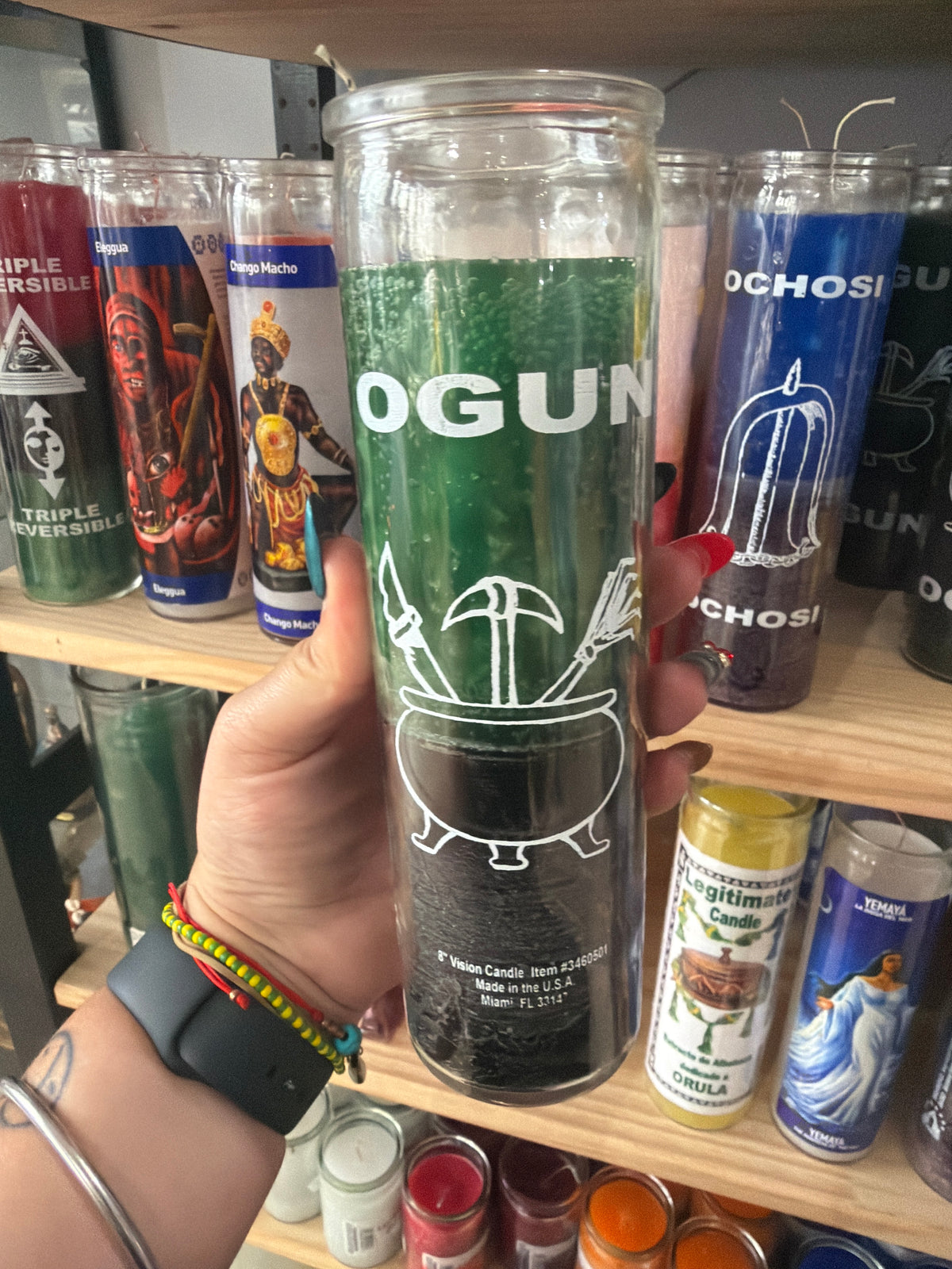 Vela Oggun | visión candle