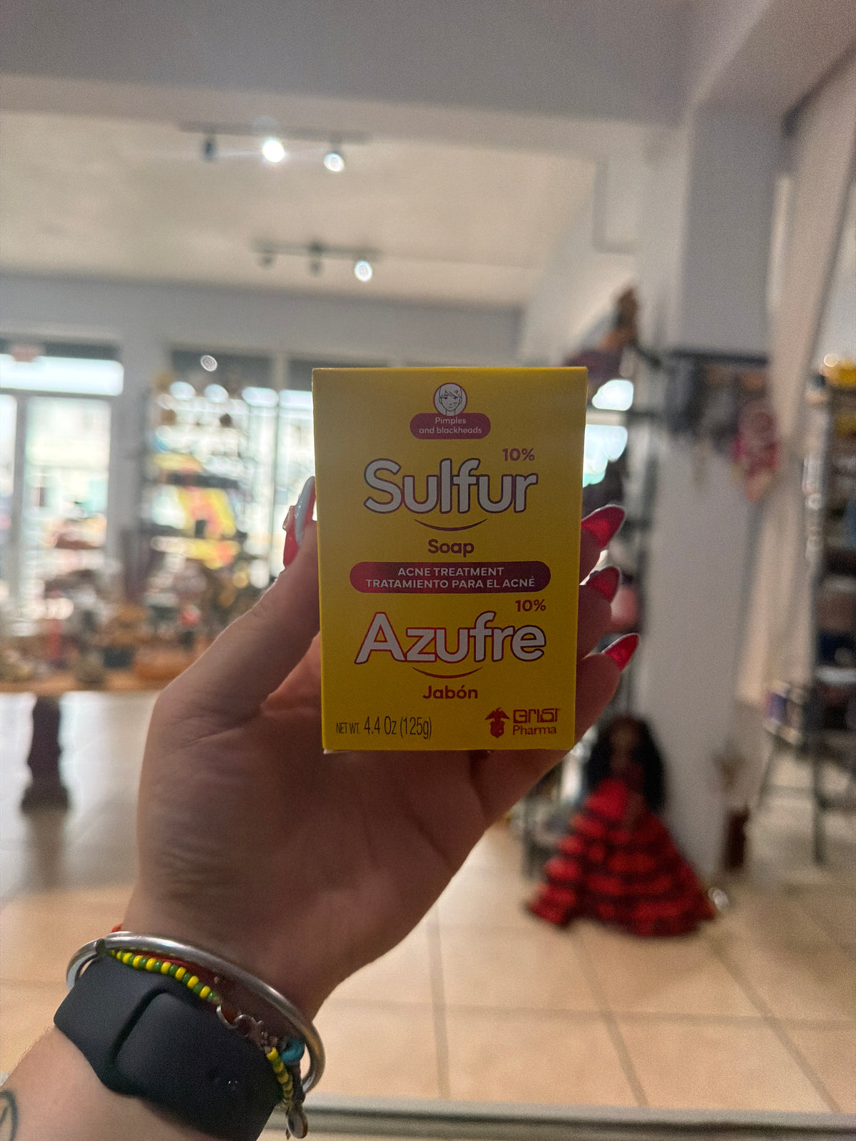 Jabon azufre| limpieza fuerte |sulfur