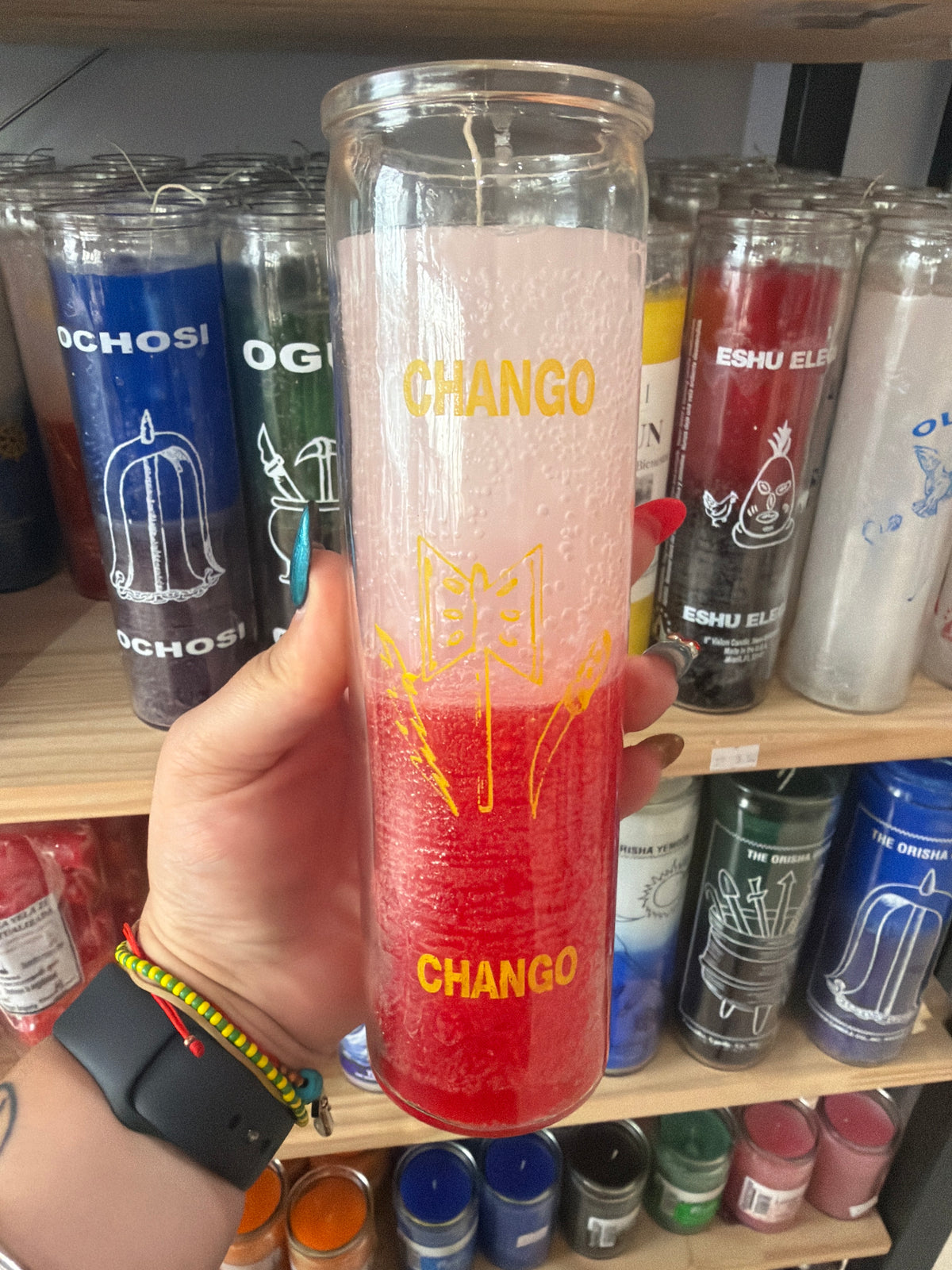 Vela chango | visión candle