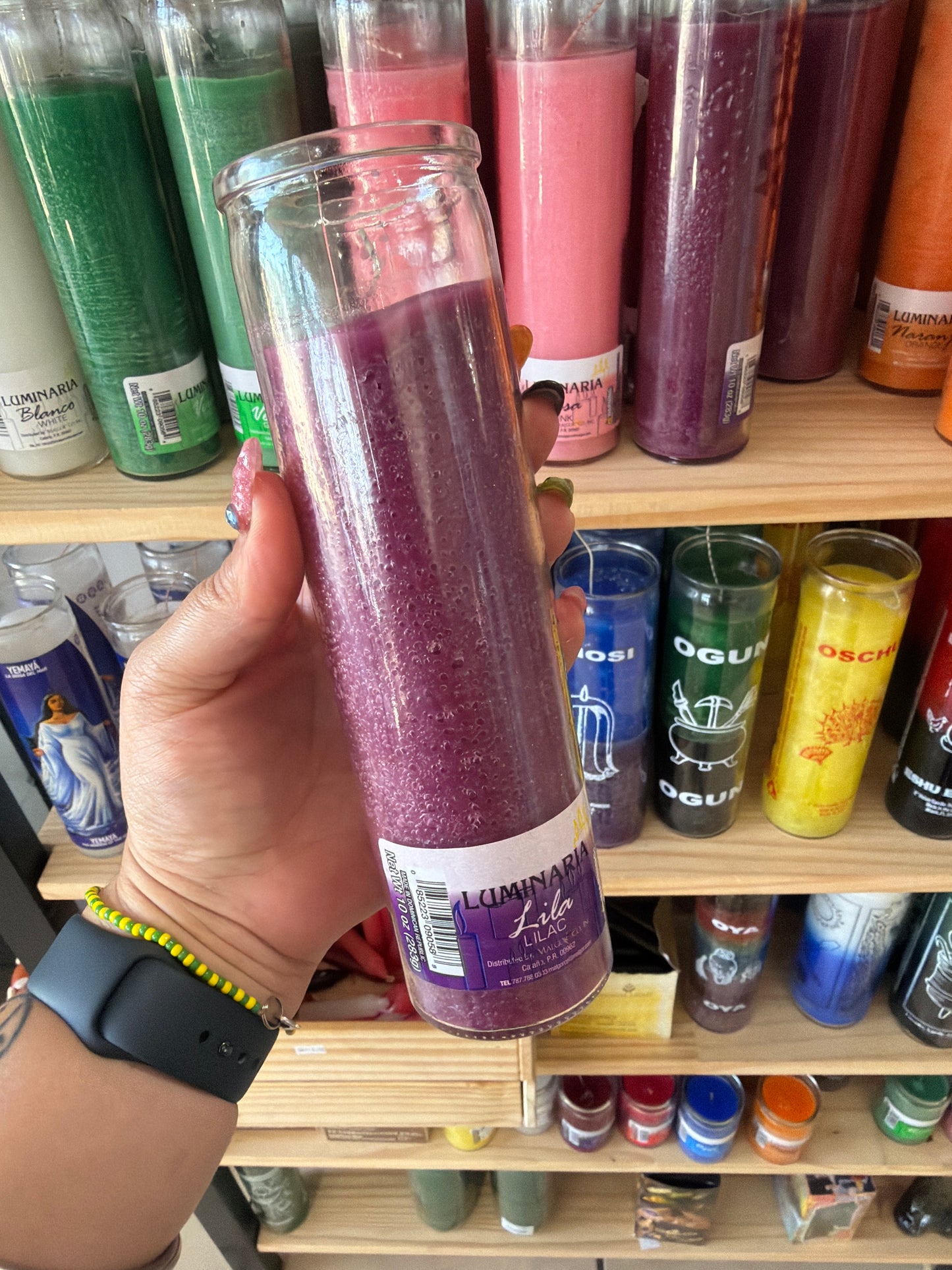 Vela violeta plain