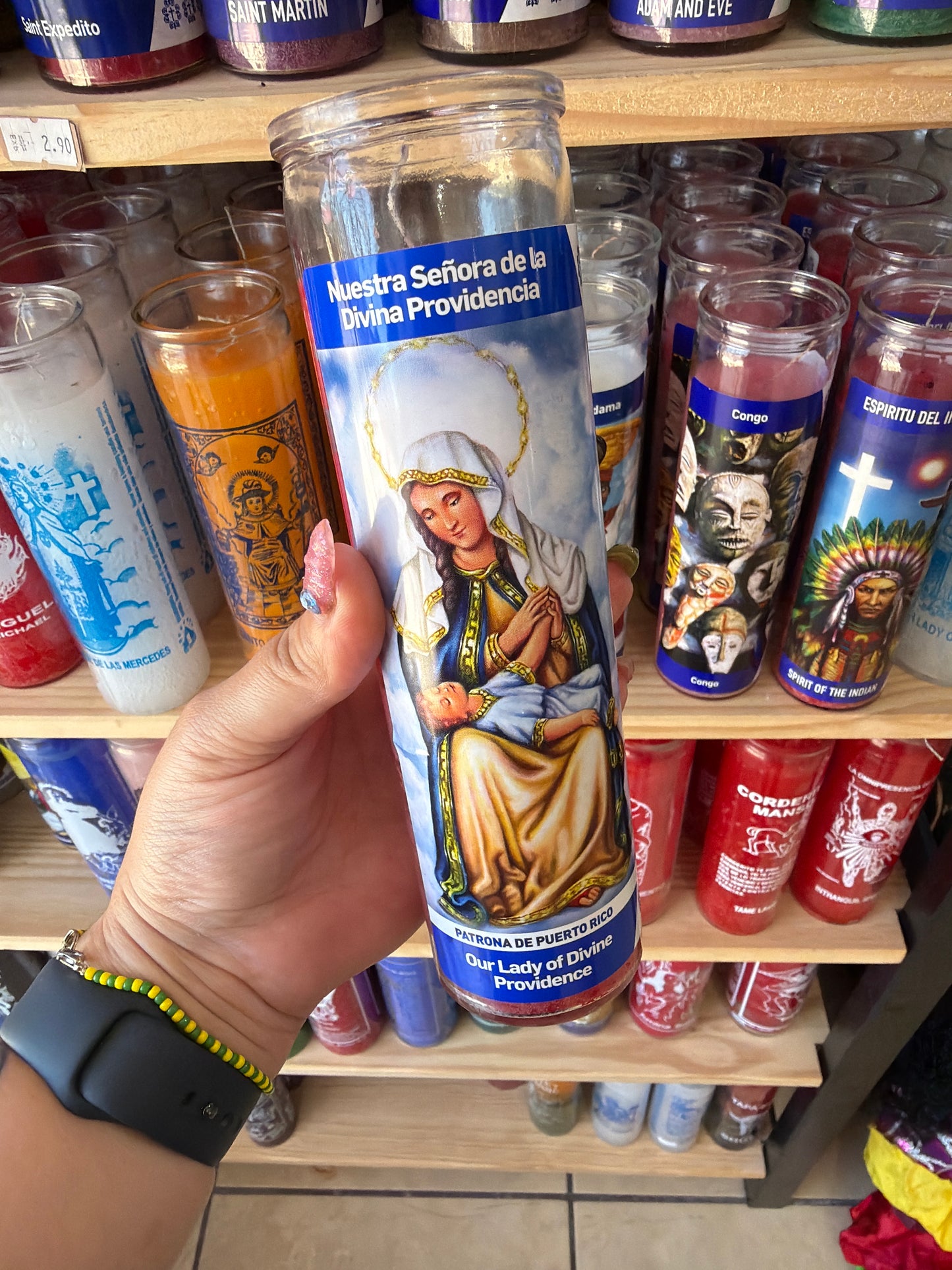 Vela nuestra señora de la divina providencia