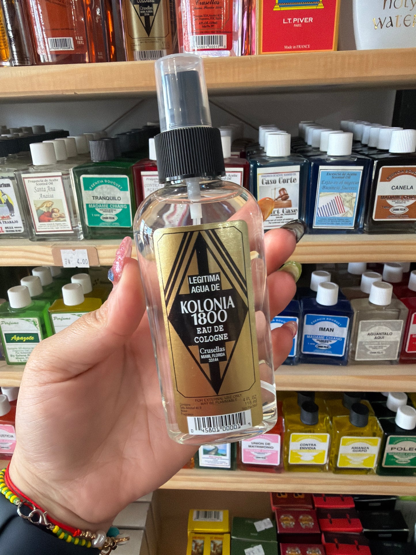 Colonia 1800 blanca 4oz