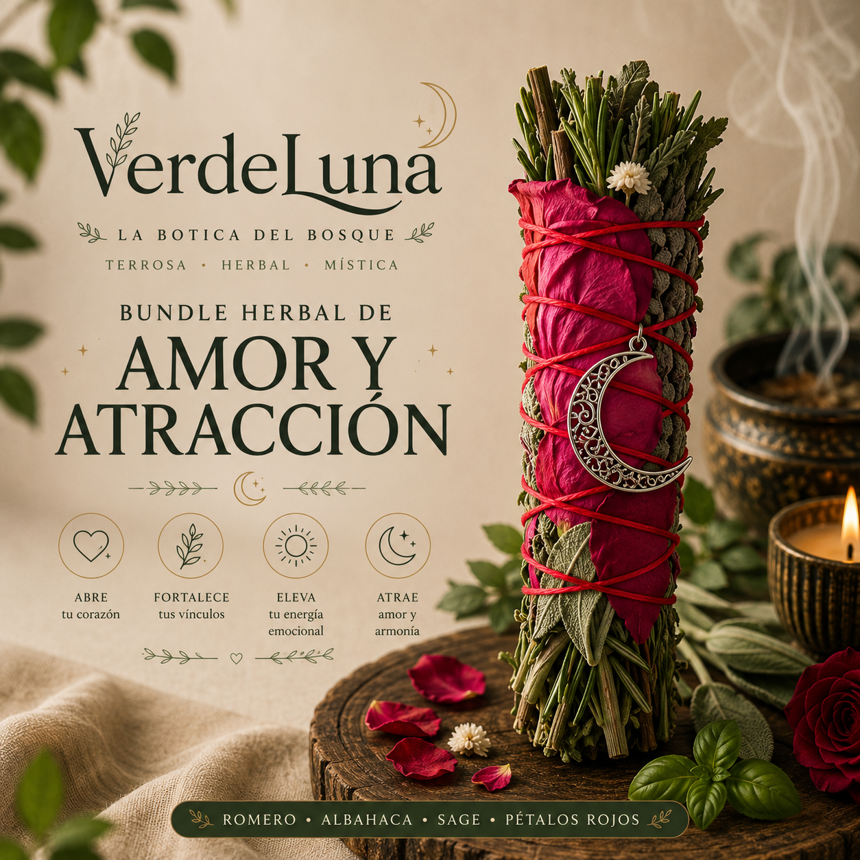 Bundle Herbal de Amor | VerdeLuna