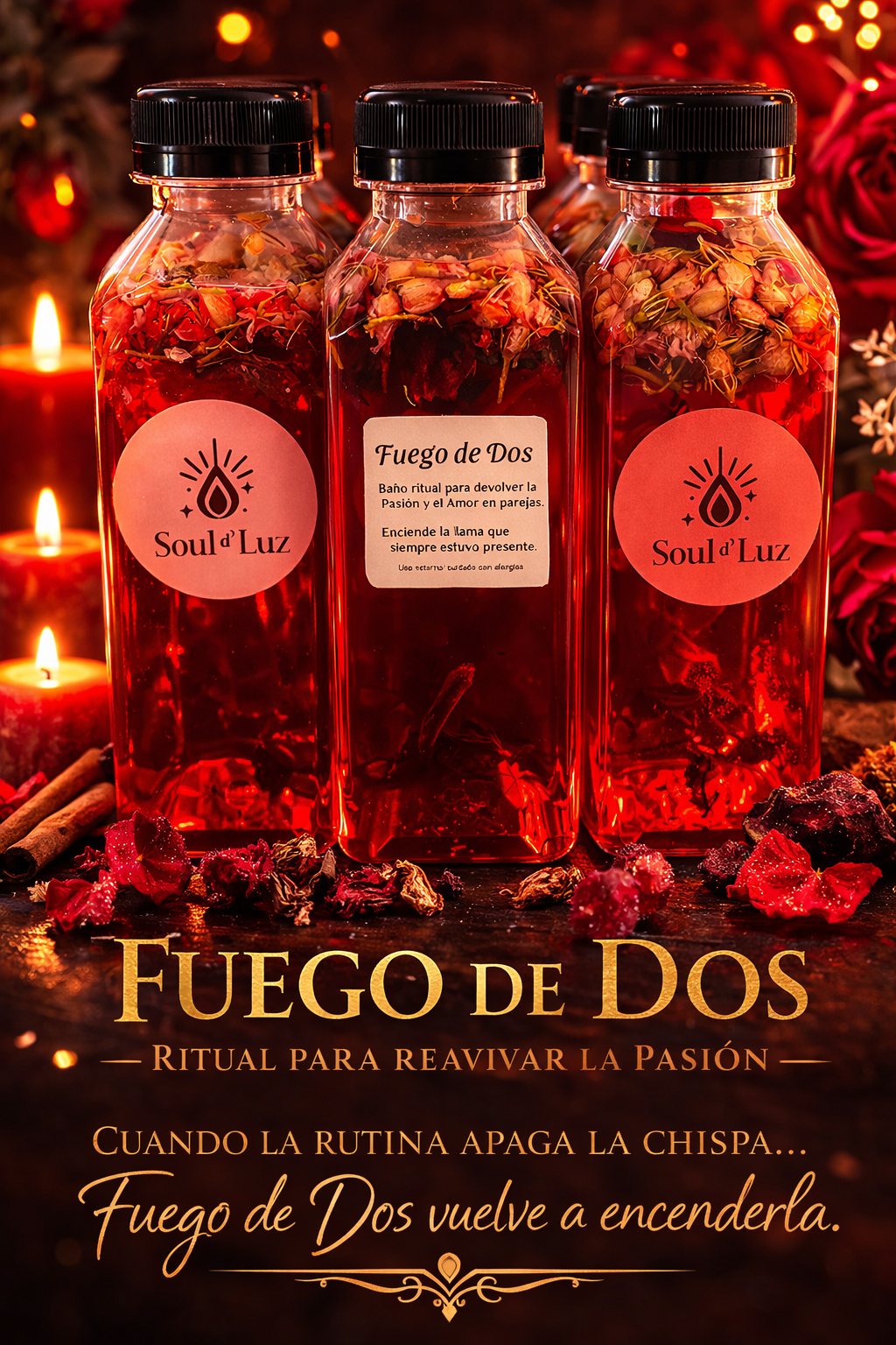 Baño Fuego de Dos