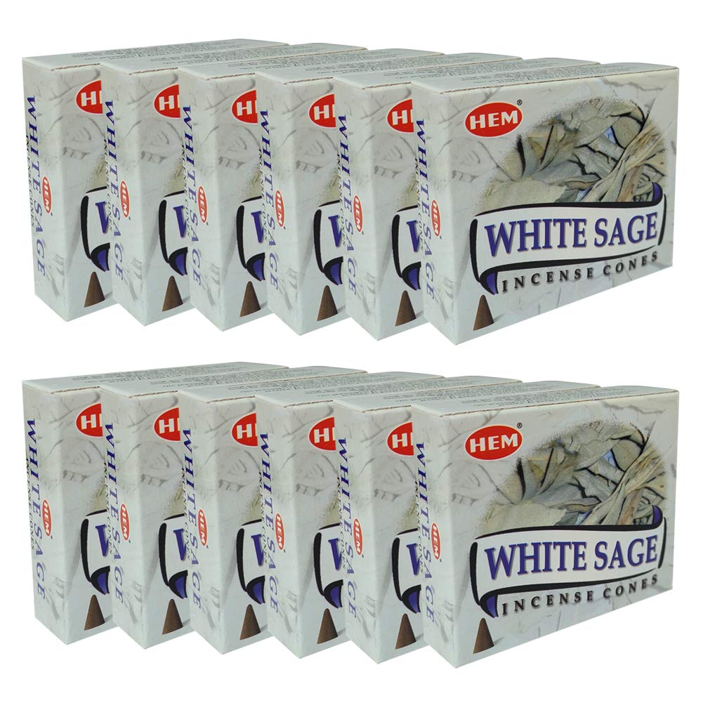 Incienso cono | white sage