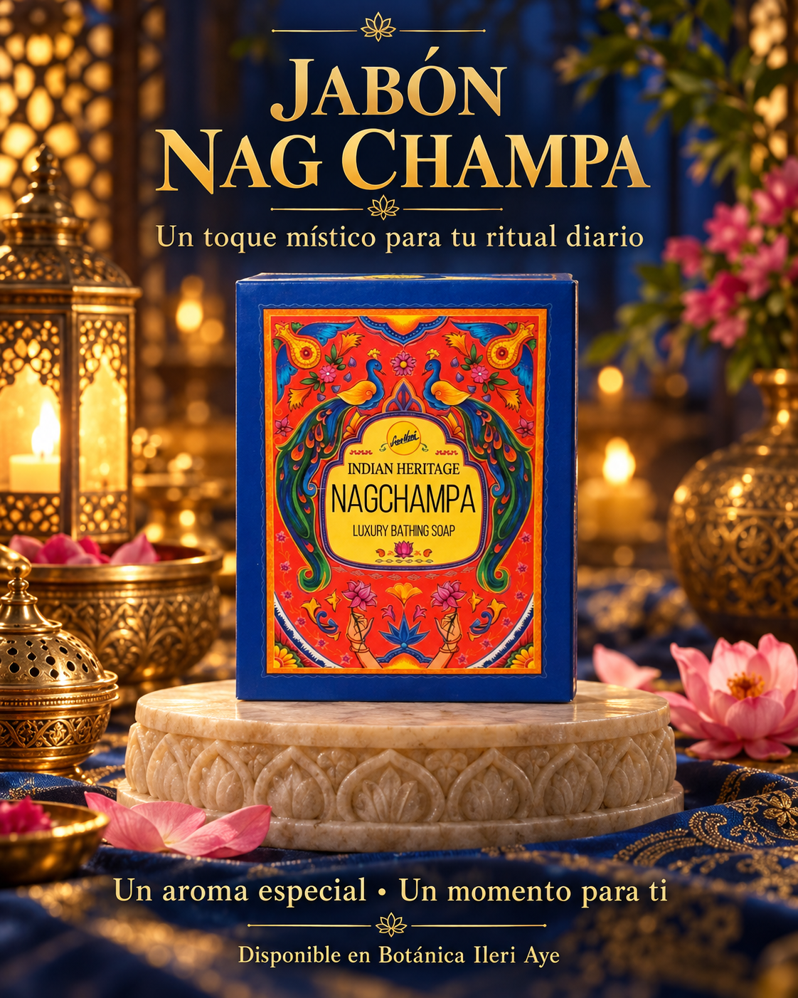 Jabon de Nagchampa | Indian Heritage