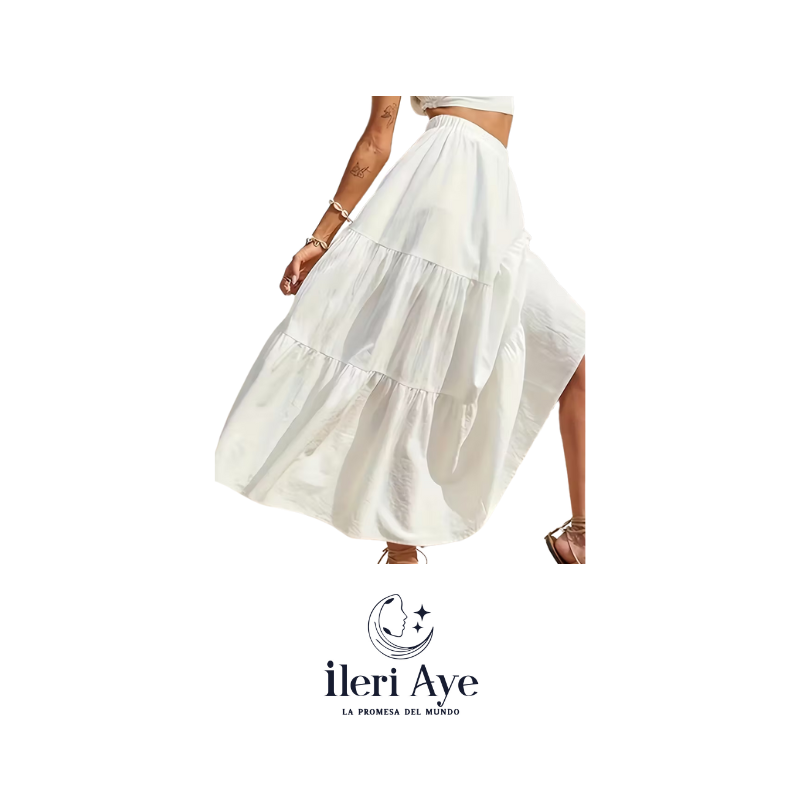 Falda Blanca 2X