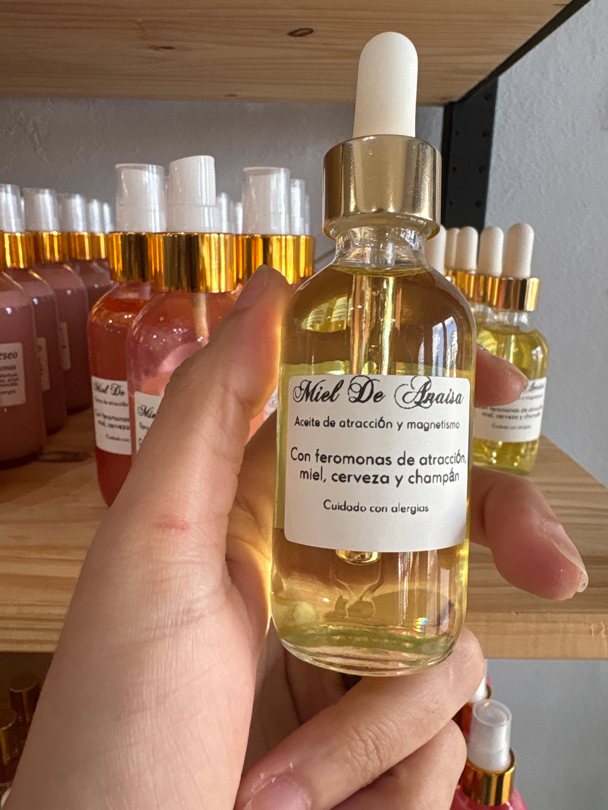 Miel de Anaisa – Aceite Corporal de Atracción y Magnetismo