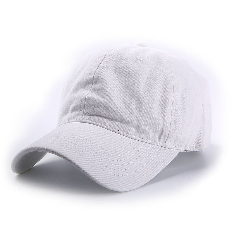 Gorra Blanca de Iyawó | Estilo Béisbol De Hombre en Algodón con Aleros Curvos