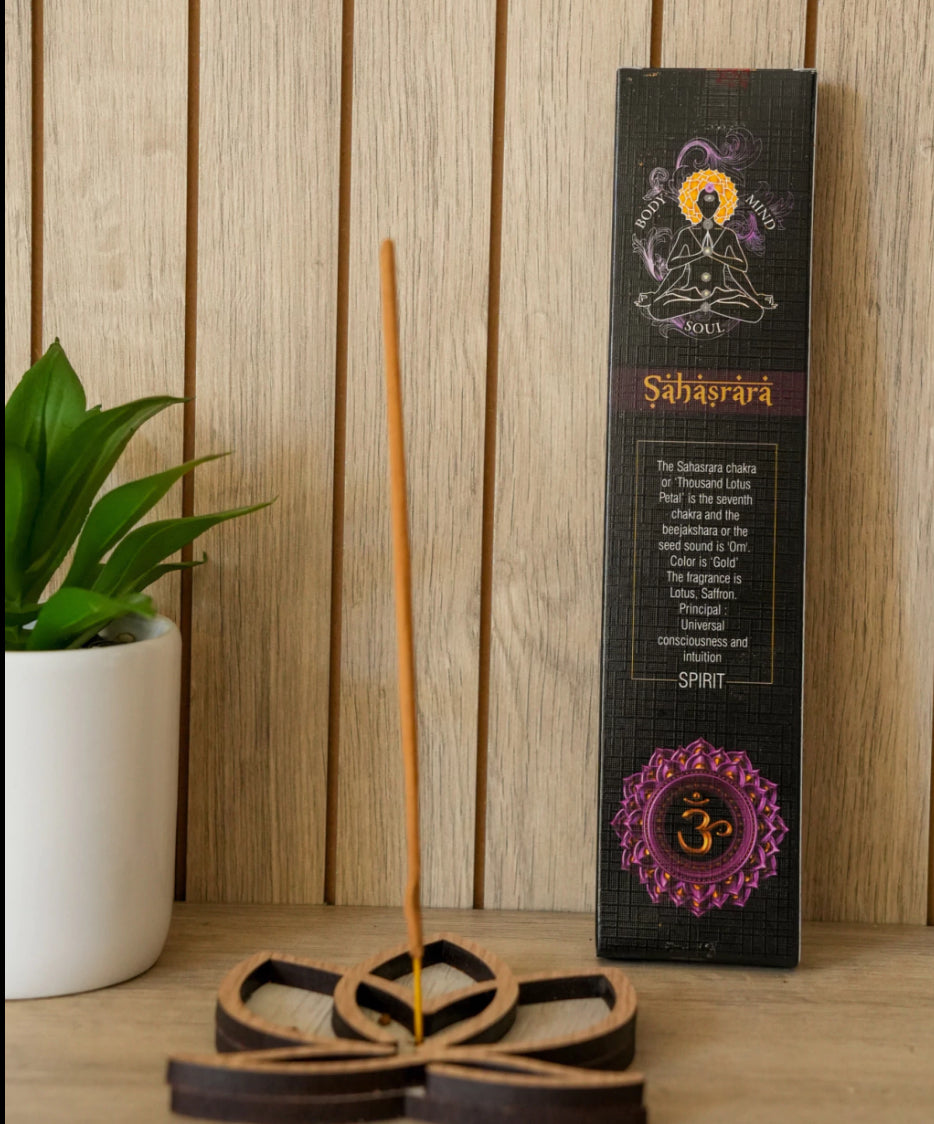 incienso varilla  | chakras sahasrara
