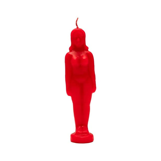 Vela de Mujer Roja | Ritual de Amor, Pasión y Atracción Espiritual