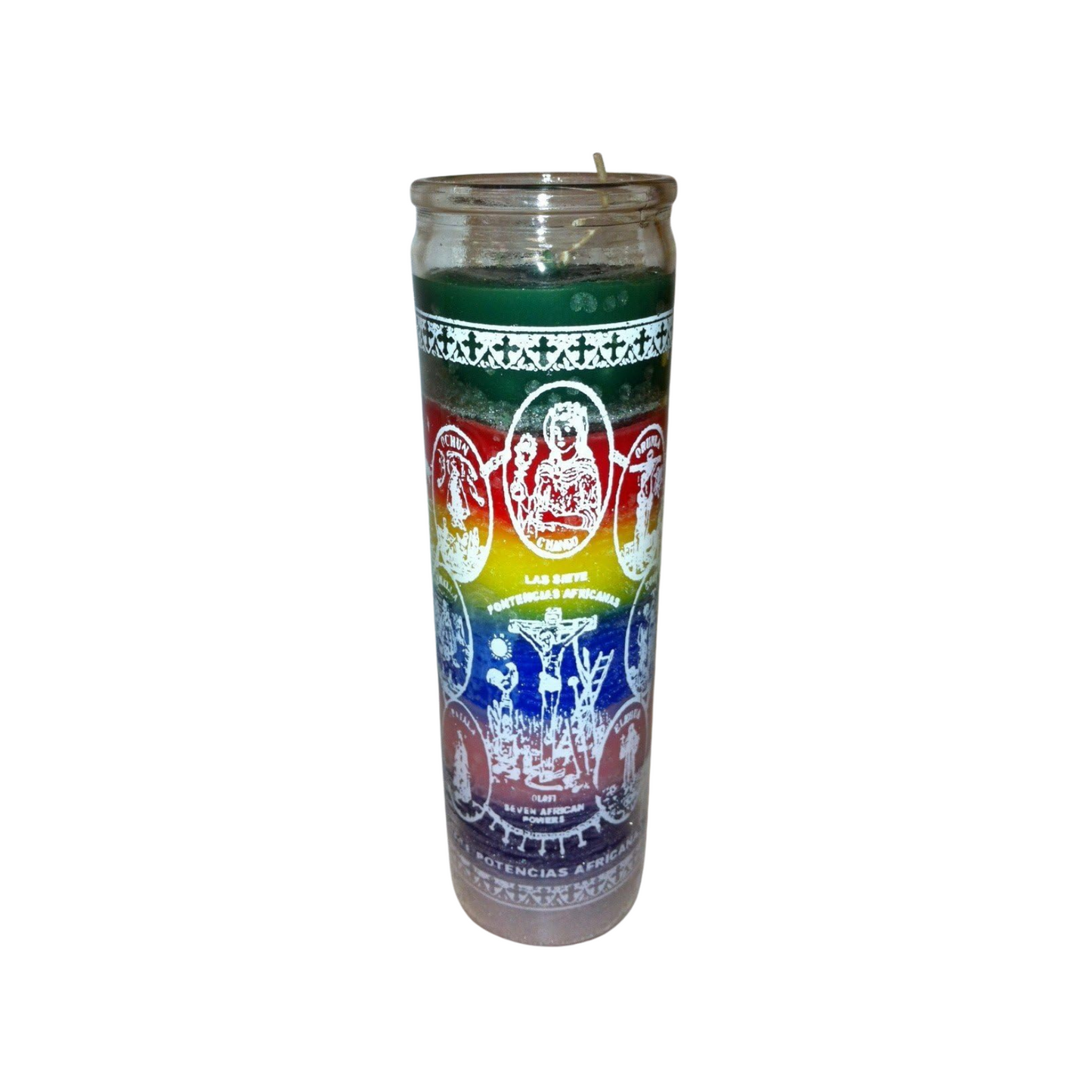Vela de 7 Potencias | Fuerza, Protección y Prosperidad