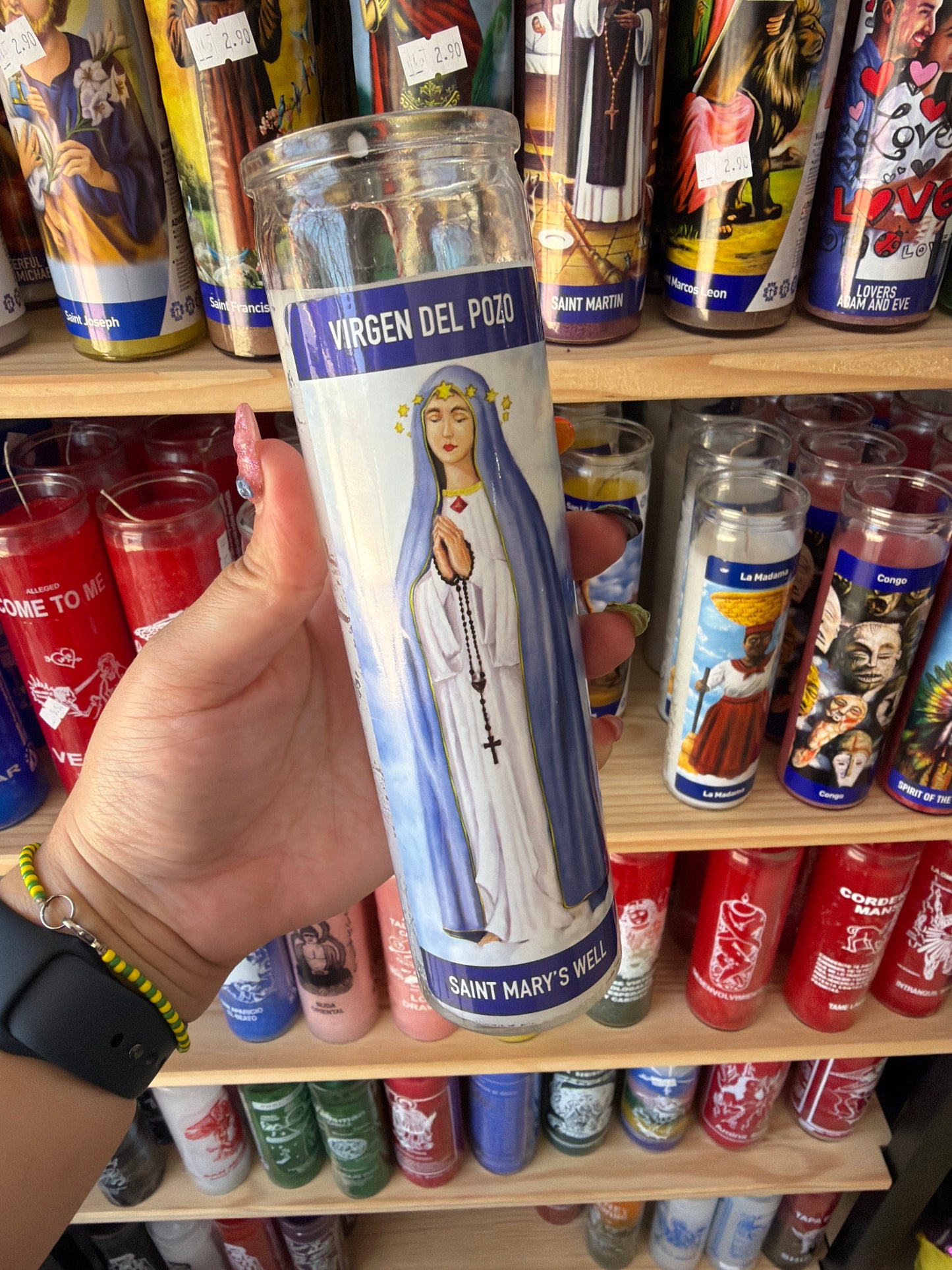 Vela Virgen del pozo