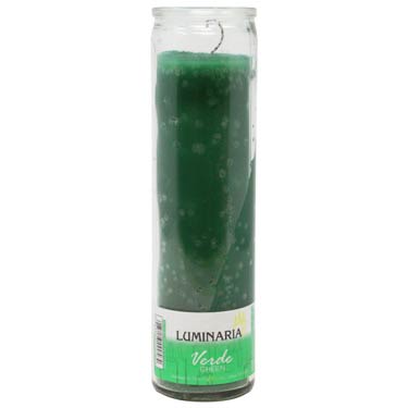 Velón Ritual Plain Verde