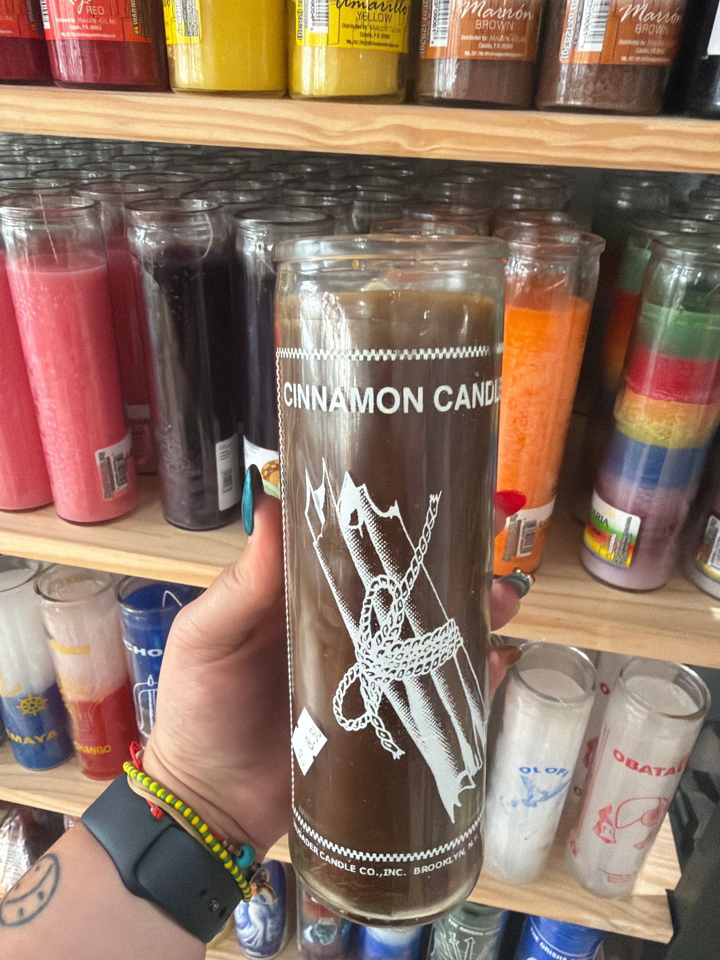 Vela canela aromática | crusader candle co