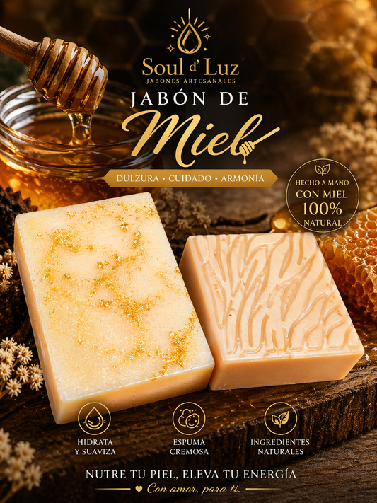 Jabon de Miel en Barra - Prosperidad