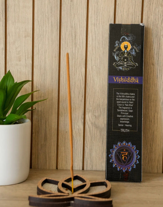 incienso varilla  | chakra vishuddha