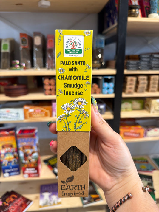 Incienso namaste Varilla | palo santo con chamomile