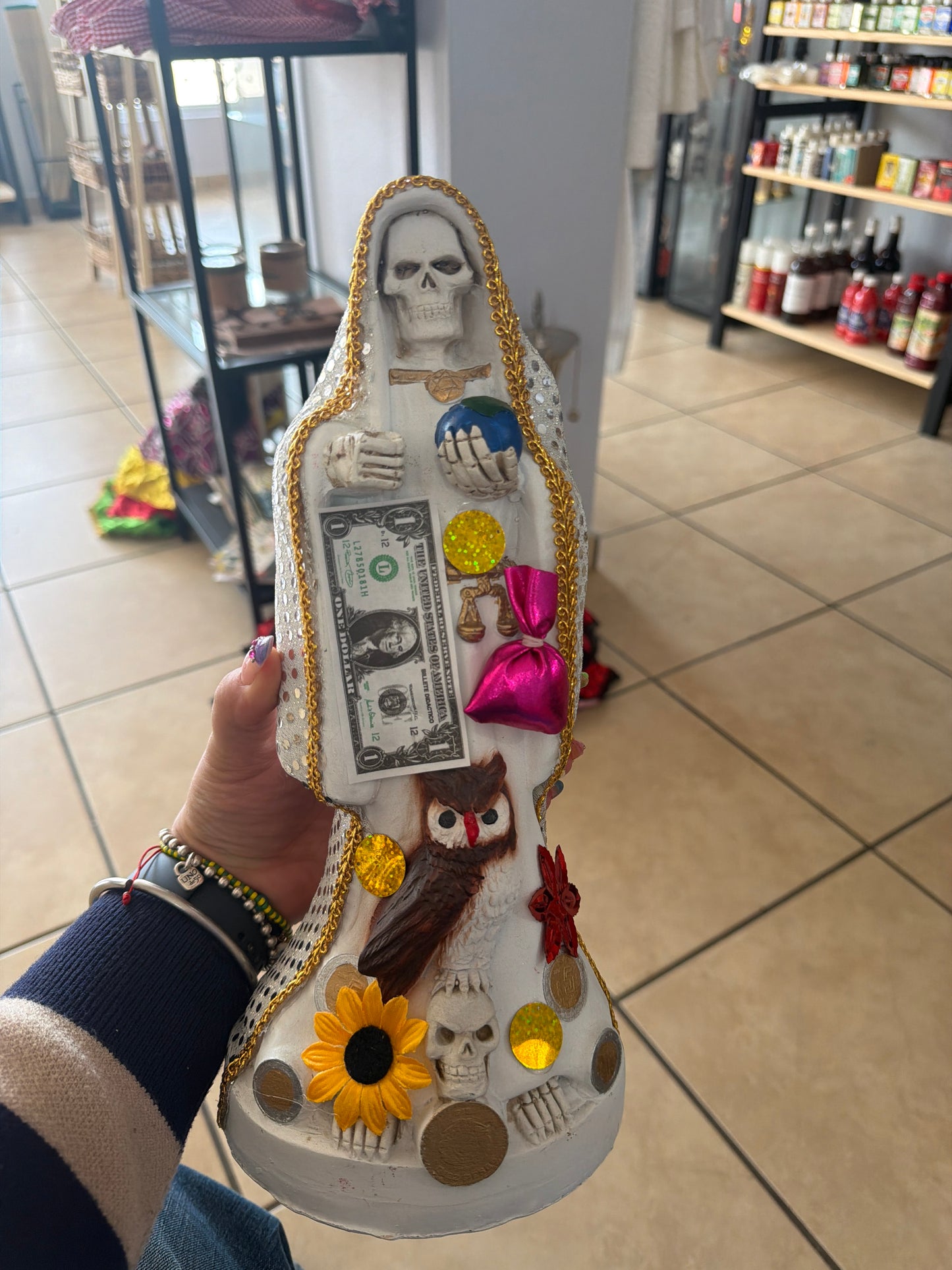 Santa muerte blanca | Figura