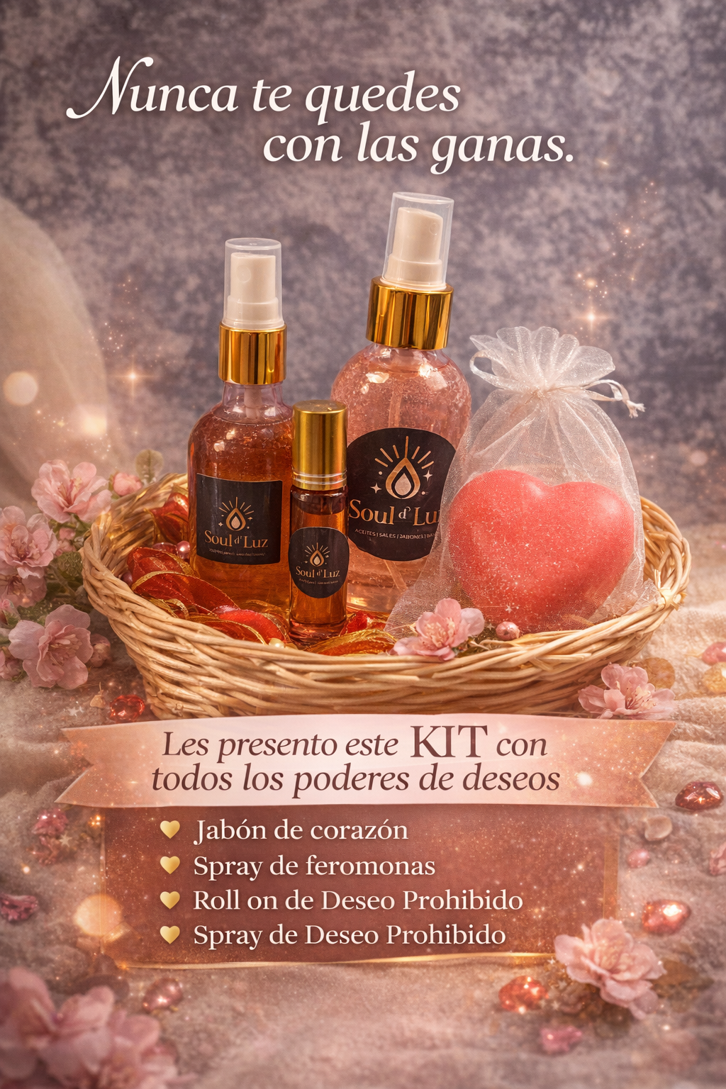 Kit No Te quedes Con las Ganas