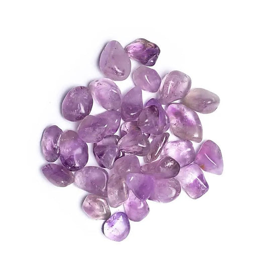 Amatista en Piedra Pulida violeta