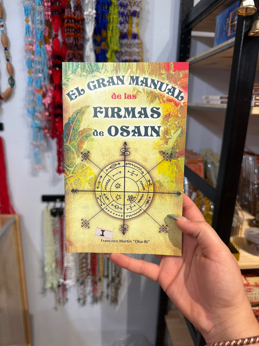 Libro el gran manual de las firmas de osain