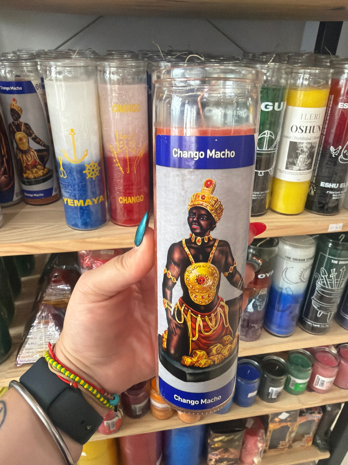Vela chango macho