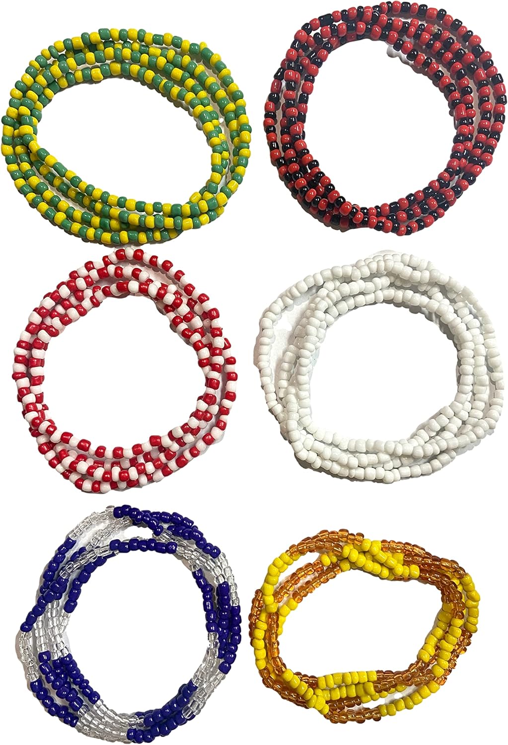 Collar Espiritual de Orishas | Eleguá, Orula, Yemayá, Shangó, Oshún y Obatalá - Yemaya- Azul