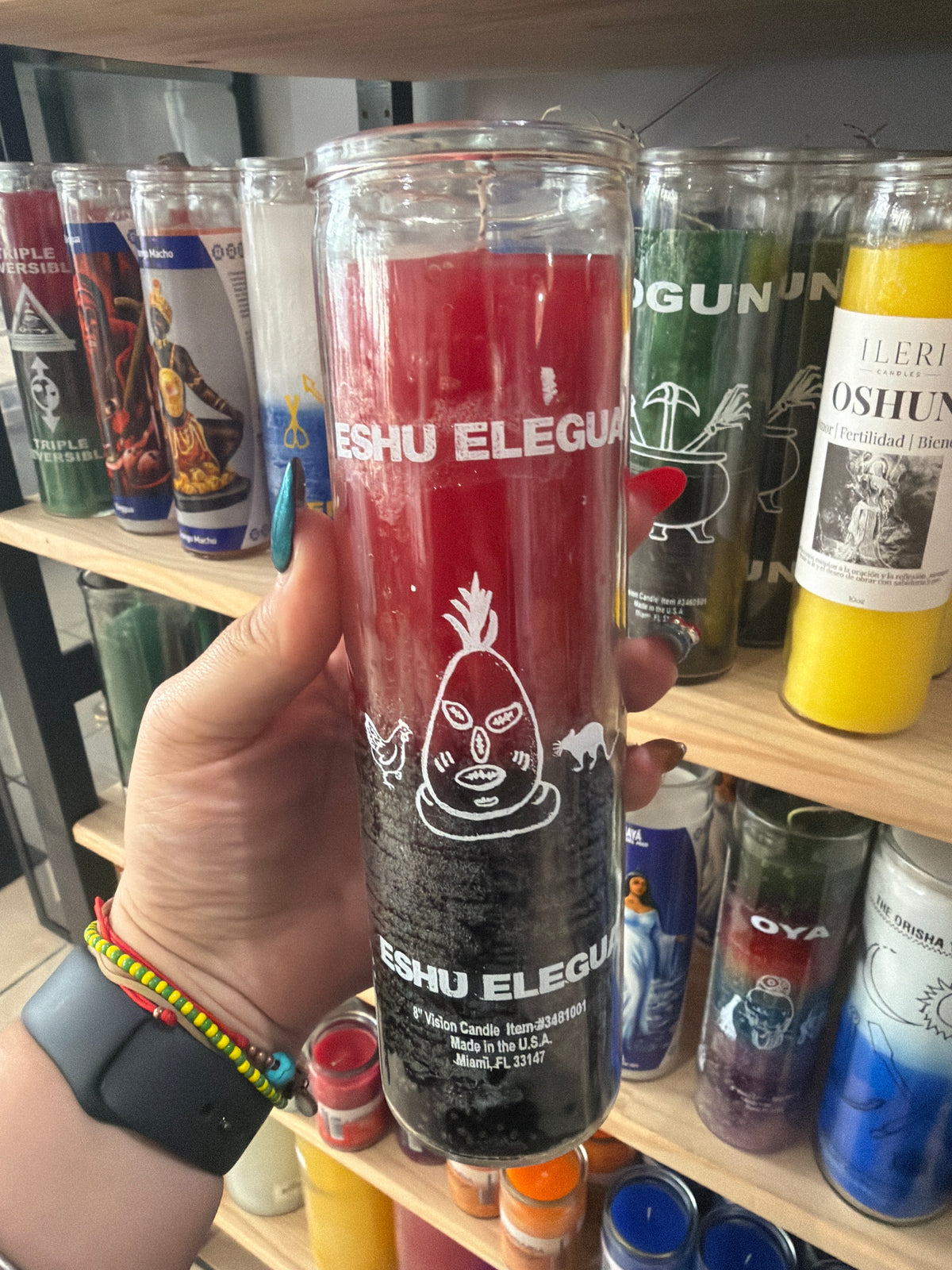 Vela Eleggua | visión candle