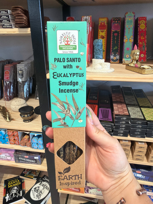 Incienso namaste Varilla | eucalipto con palo santo