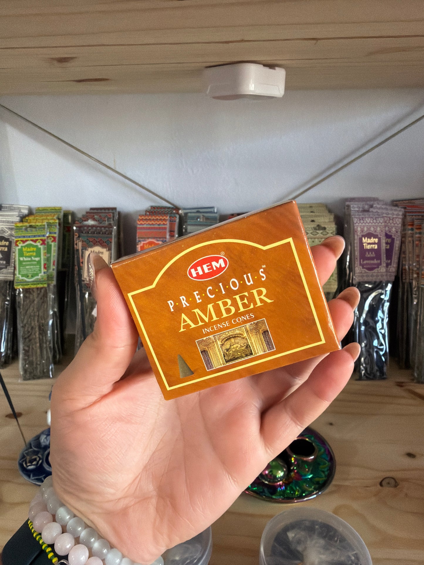 Incienso cono | amber