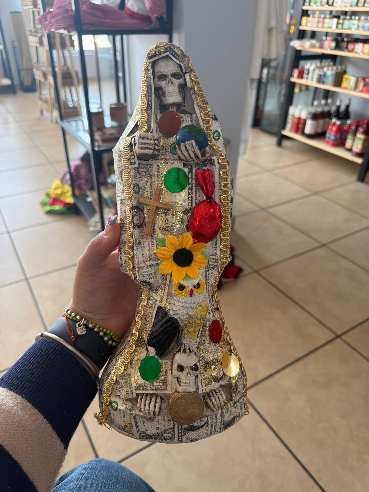 Santa muerte dinero | Figura