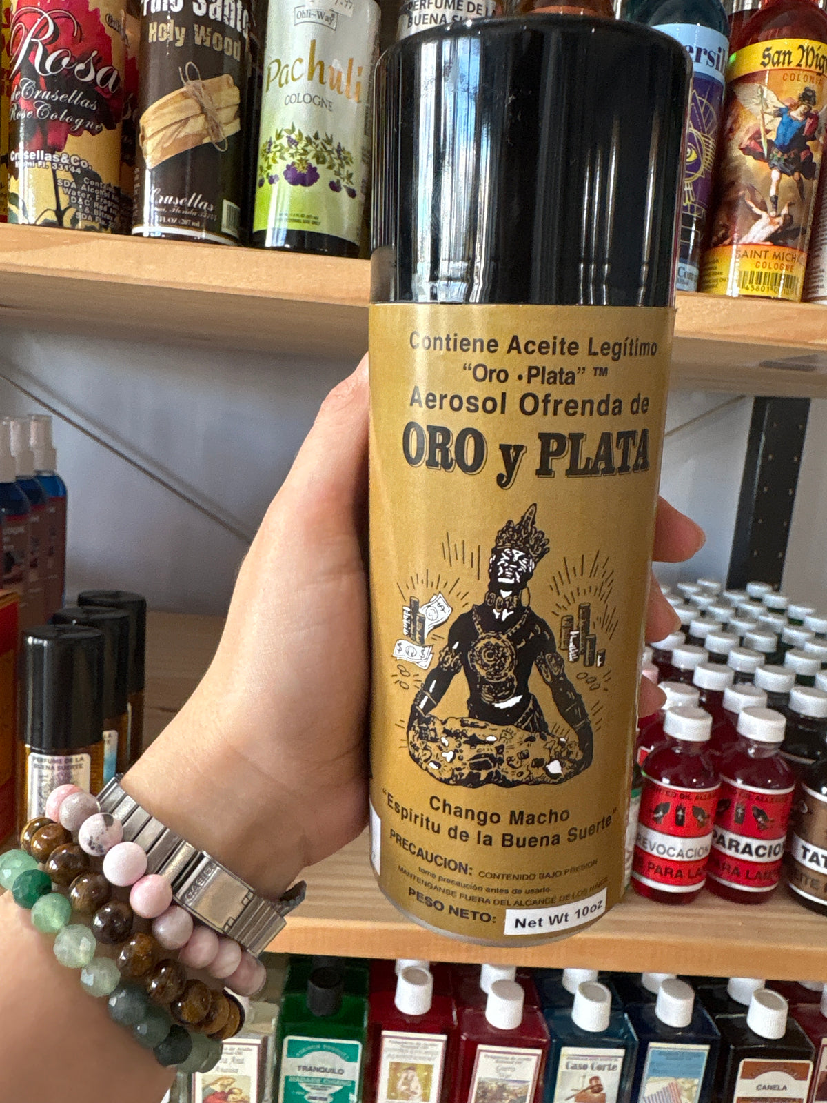 Spray | Oro y Plata Chango Macho