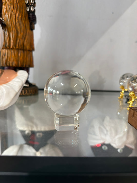 Bola de cristal clear + stand