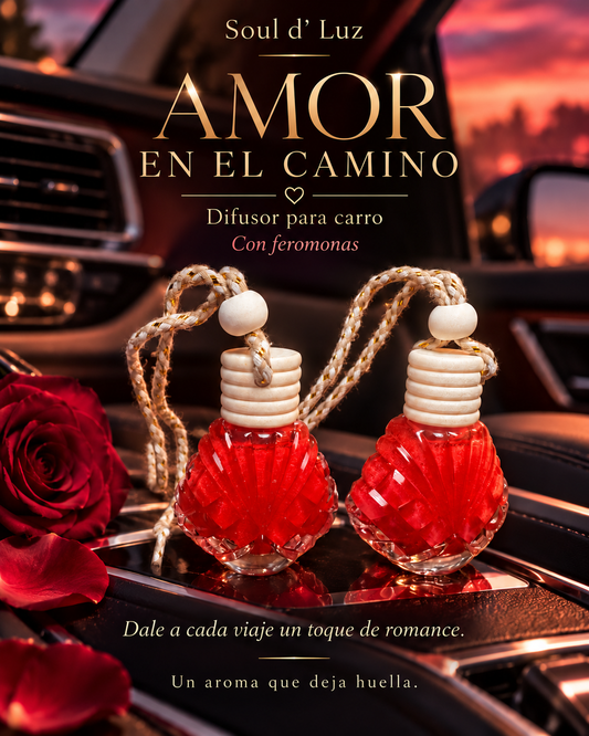Amor en el Camino  |Difusor para carro con feromonas