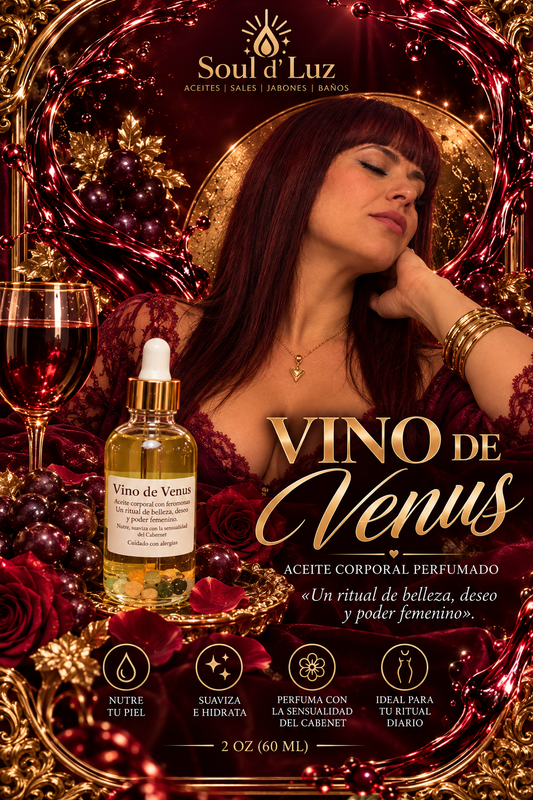 Vino de Venus | Aceite Corporal con feromonas