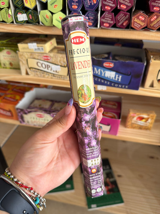 Incienso Hem Varilla |lavanda