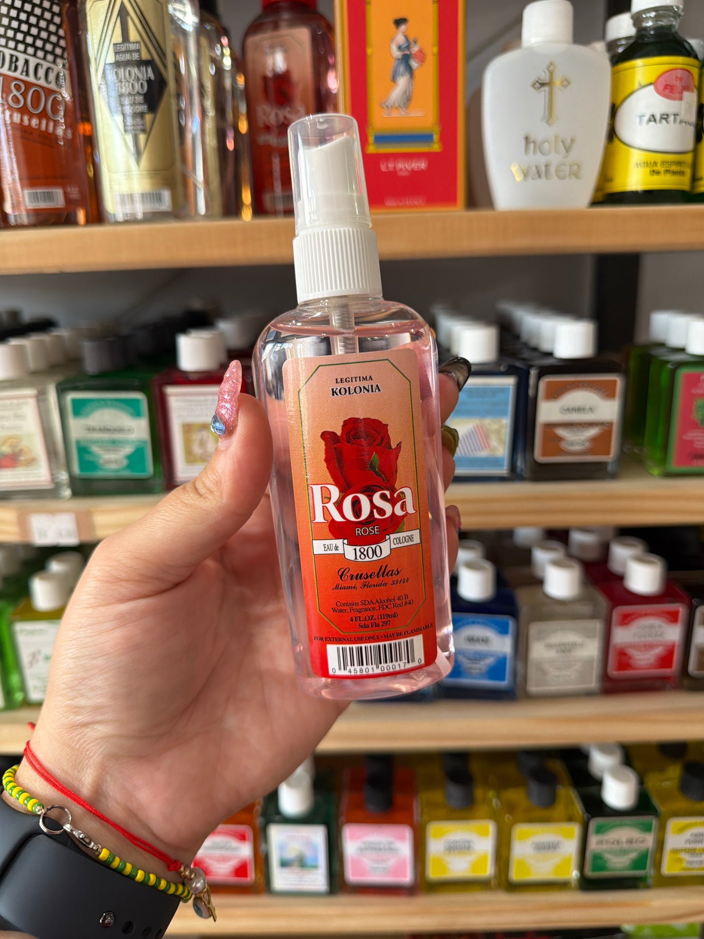 Colonia de rosa 4oz