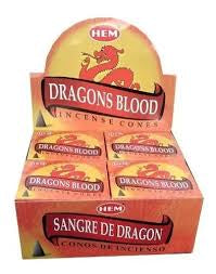Incienso cono | sangre de dragón