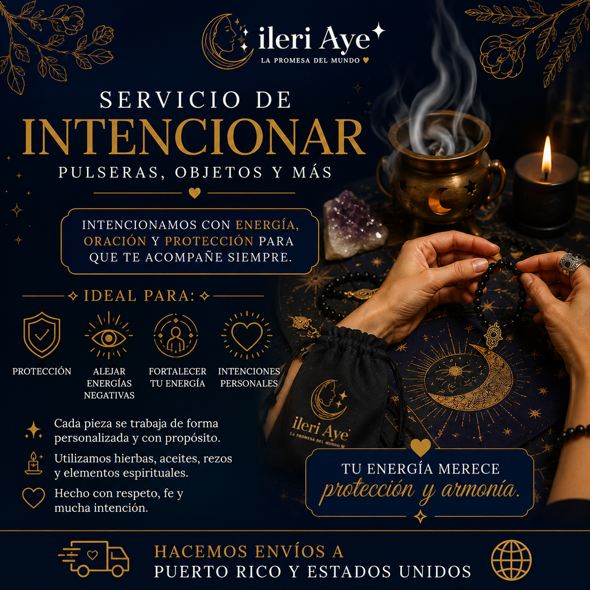 Intencion Proteccion | contra envidia, energias, enviaciones | servicio