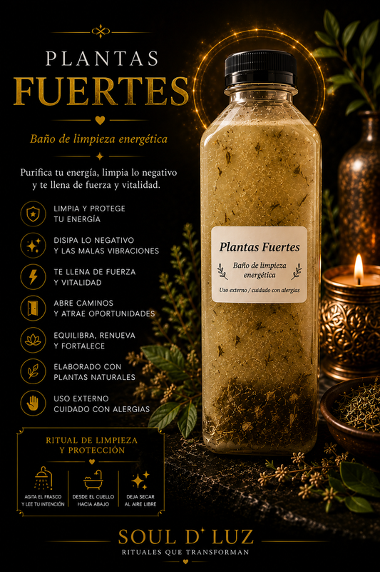 Baños Plantas Fuertes | Limpieza energetica