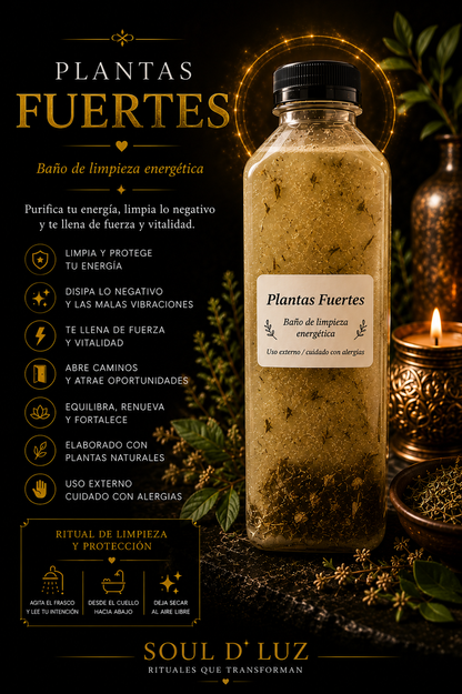 Bundle de baños de plantas (1) amargas y (1) dulce