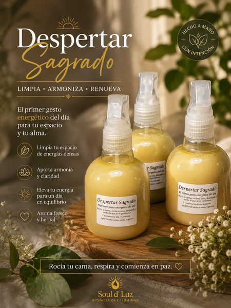 Despertar Sagrado – Spray Energético para el Hogar